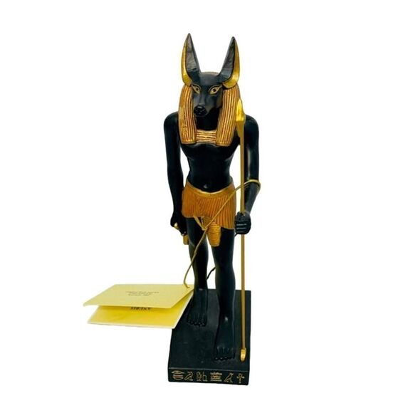 Anubis - Ancient Egyptian Jackal God of the Underworld Statue by Design Toscano - Picture 1 of 6